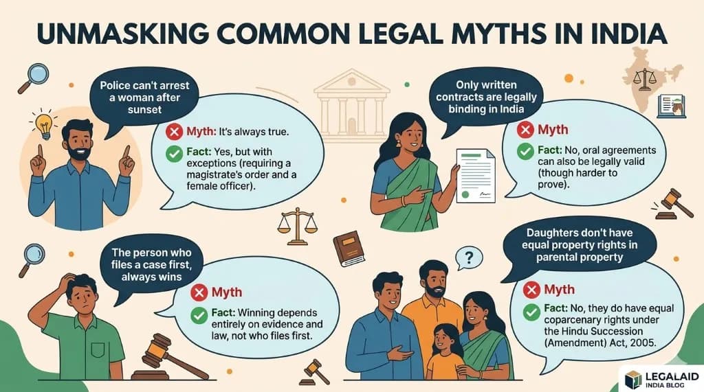 Common Legal Myths in India
